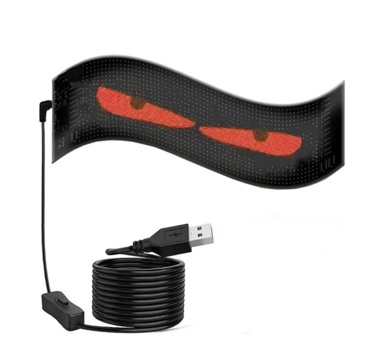 پنل ماتریکسی LED منعطف کد 02 (سایز 19/2 سانتیمتر در 133 سانتیمتر)