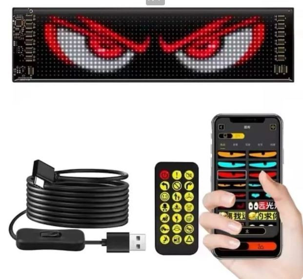 پنل ماتریکسی LED منعطف کد 03 (سایز 19/2 سانتیمتر در 176 سانتیمتر)